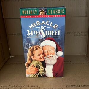 Miracle On 34th Street VHS